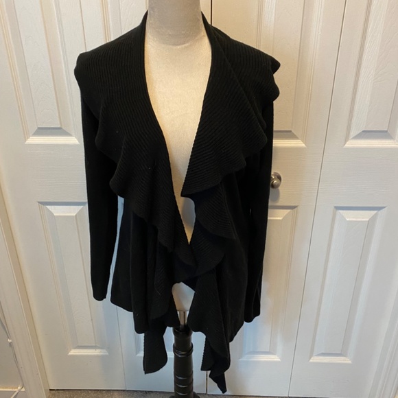 Women’s Lp open ruffle cardigan - Picture 2 of 9